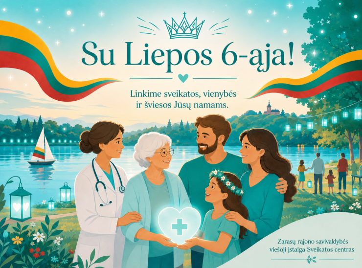 Sveikinimas Liepos 6-osios proga!